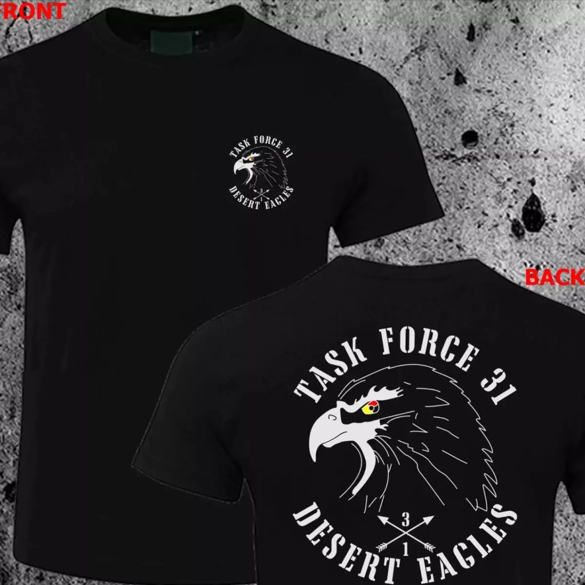 

25 New Casual Breathable Special Forces Men's Loose Sports Same American Printed Cotton Short Sleeve T-Shirt