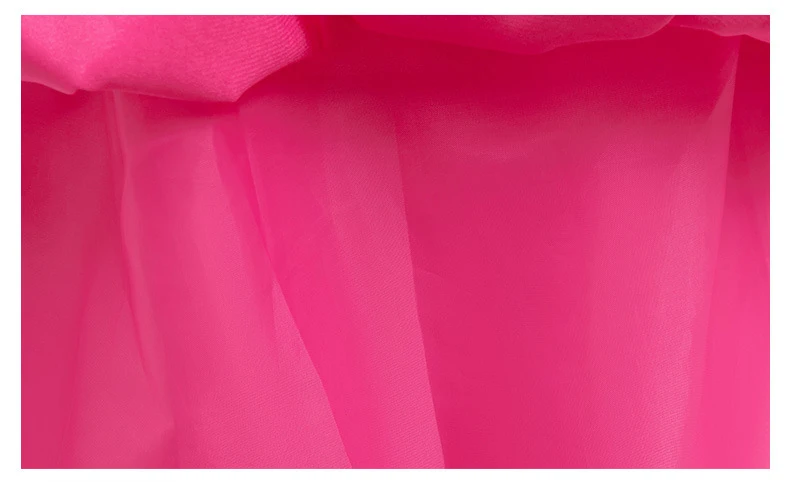 Mädchen Videospiel-Prinzessinnenkleid Zartes Spitzenkleid mit Blumenmuster Karneval Pfirsich Rollenspiel-Kostüm Kinder Galaxie-Abenteuer Film-Outfit – Detail 7