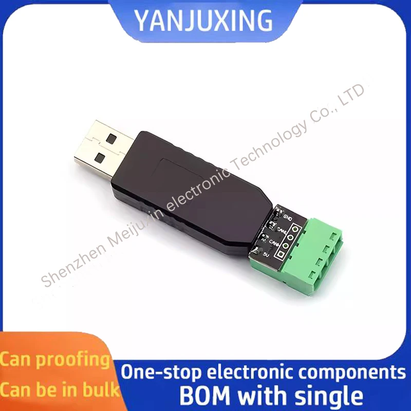 1PCS/LOT USB-CAN module CH340 chip data conversion transmission module sensor