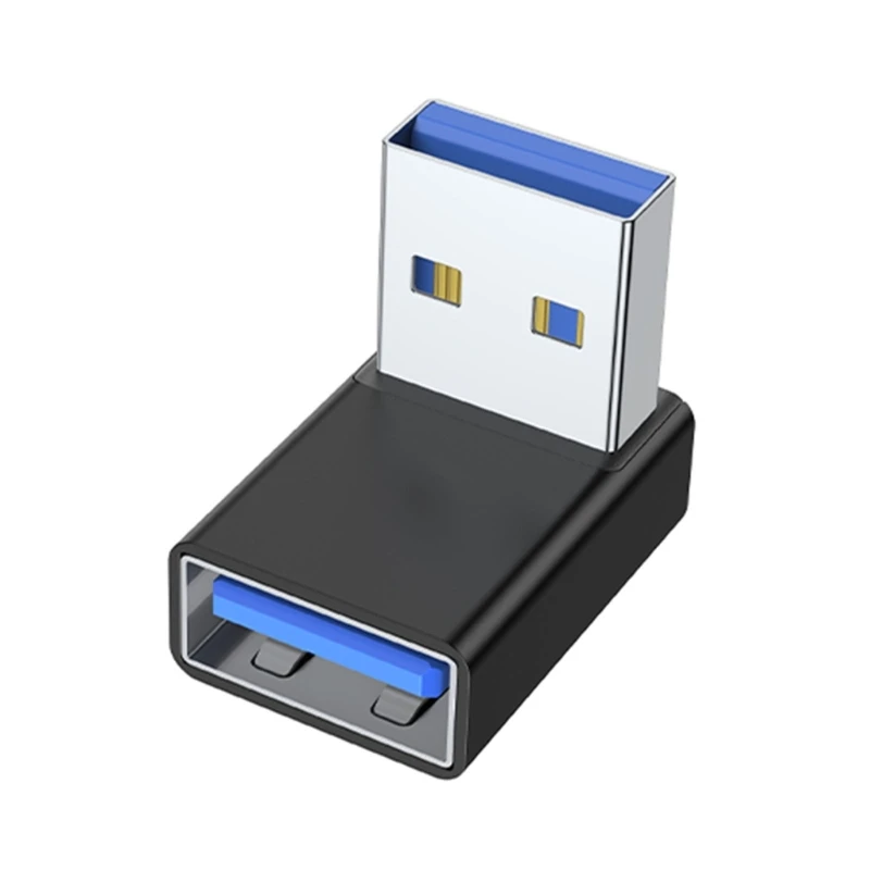 90 Grad links rechts nach oben abgewinkelt USB 3,0 ein Adapter für Stecker-Buchse-Verlängerung stecker für Laptop-PC USB-Ladegeräte Konverter