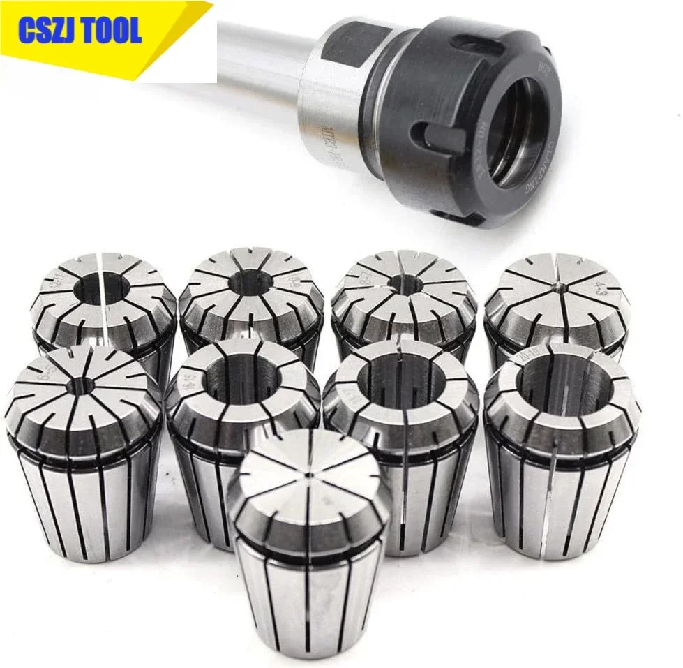 MTA2 MTA3 MTA4 MTB2 MTB3 MTB4 ER16 ER20 ER25 ER32 morse taper tool holder+9pcs Spring Collets For CNC Milling lathe tools