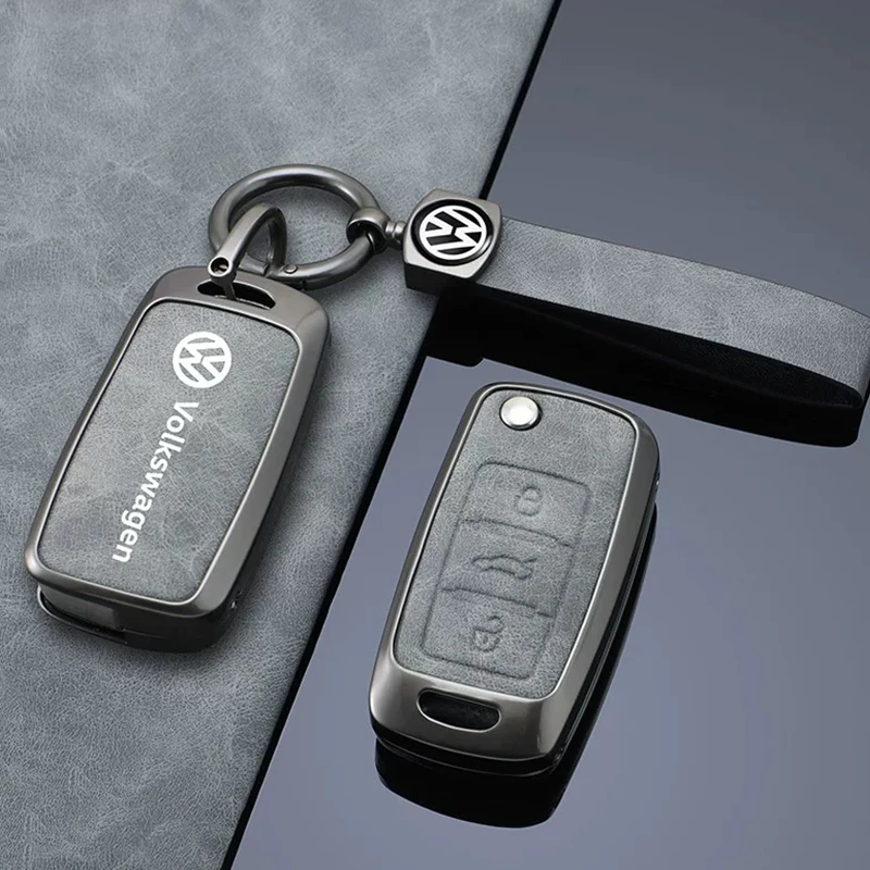 Fashion Car Smart Key Case Cover Shell For VW Volkswagen Magotan GTE Passat B6 B7 B8 Golf CC Arteon For Skoda Superb Accessories