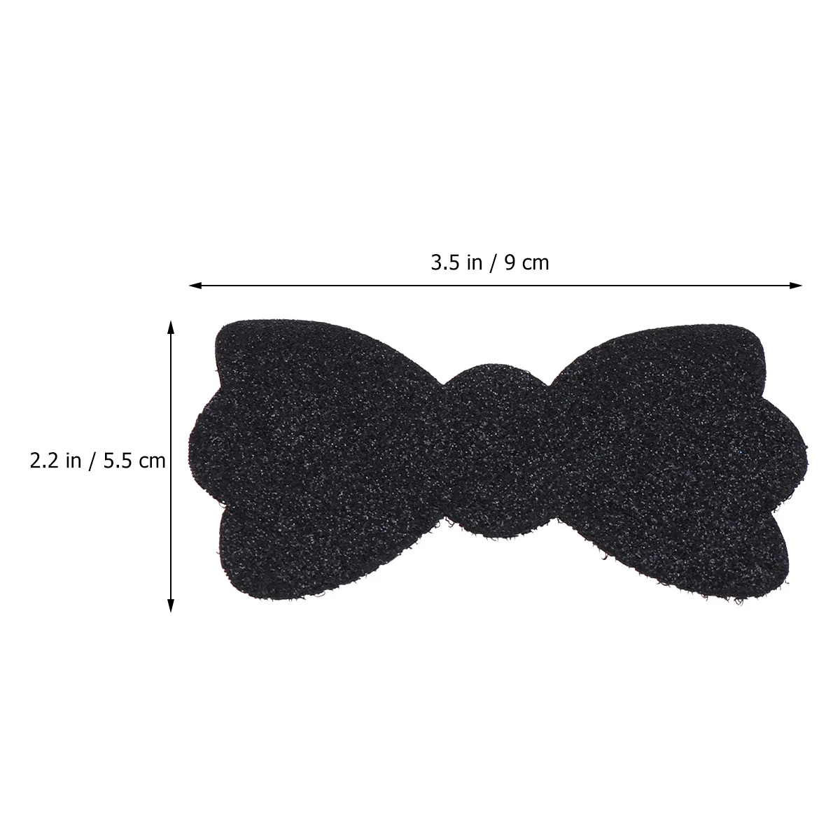 10 قطعة ملصقات للشعر المتوسط السميك بدون معدن أصحاب ذيل حصان مرنة سهلة على قبالة الشعر هامش القابضون الانفجارات أدوات ثابتة