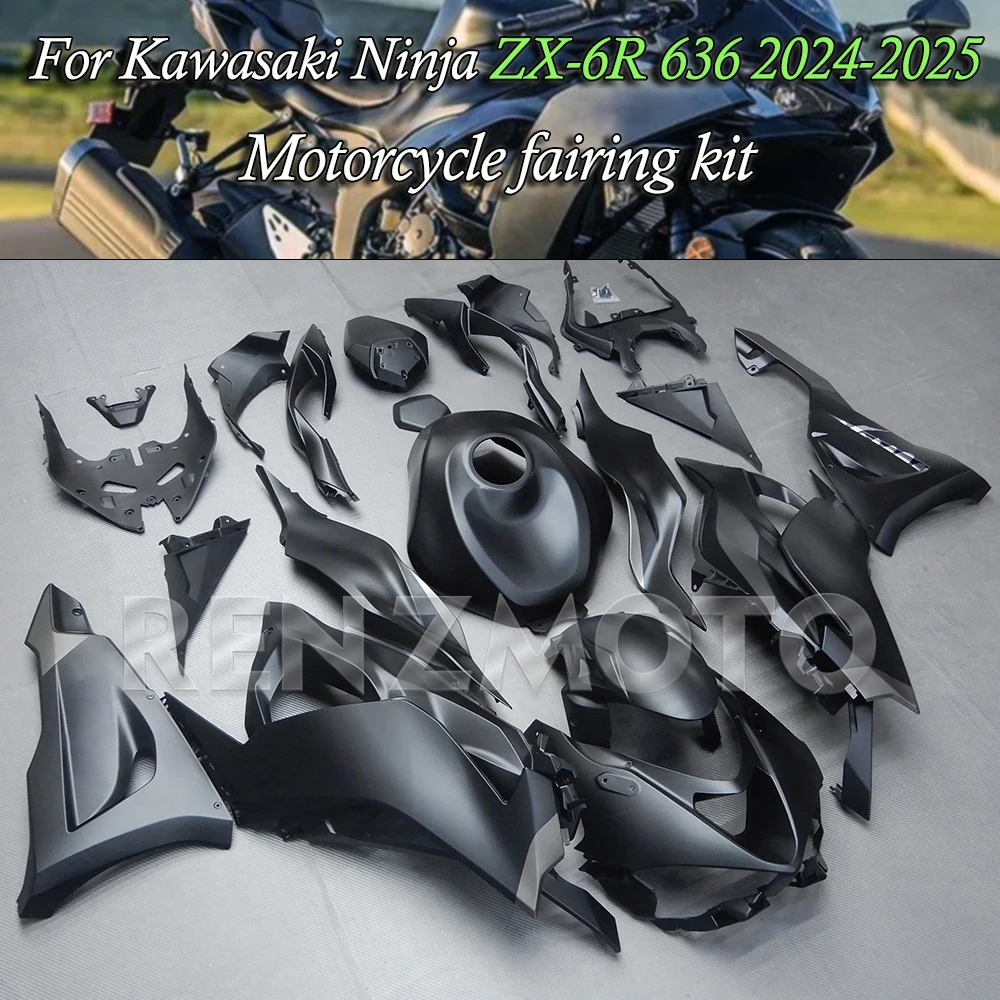 

Motorcycle Molding Fairing for Kawasaki ZX6R 636 2024 2025 Fairings Kit Modifikasi Striping for Ninja ZX6R 24 25