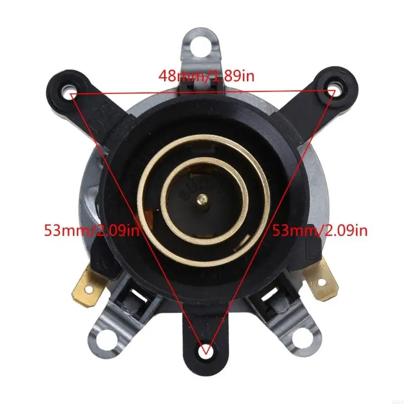 MOLF 교체 250V 13A 온도 조절 주전자 온도 조절기 상단 베이스 소켓