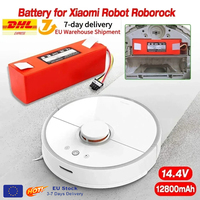 14.4V 12800mAh Robotic Vacuum Cleaner Replacement Battery For Xiaomi Roborock S55 S60 S65 S50 S51 S5 MAX S6 Parts