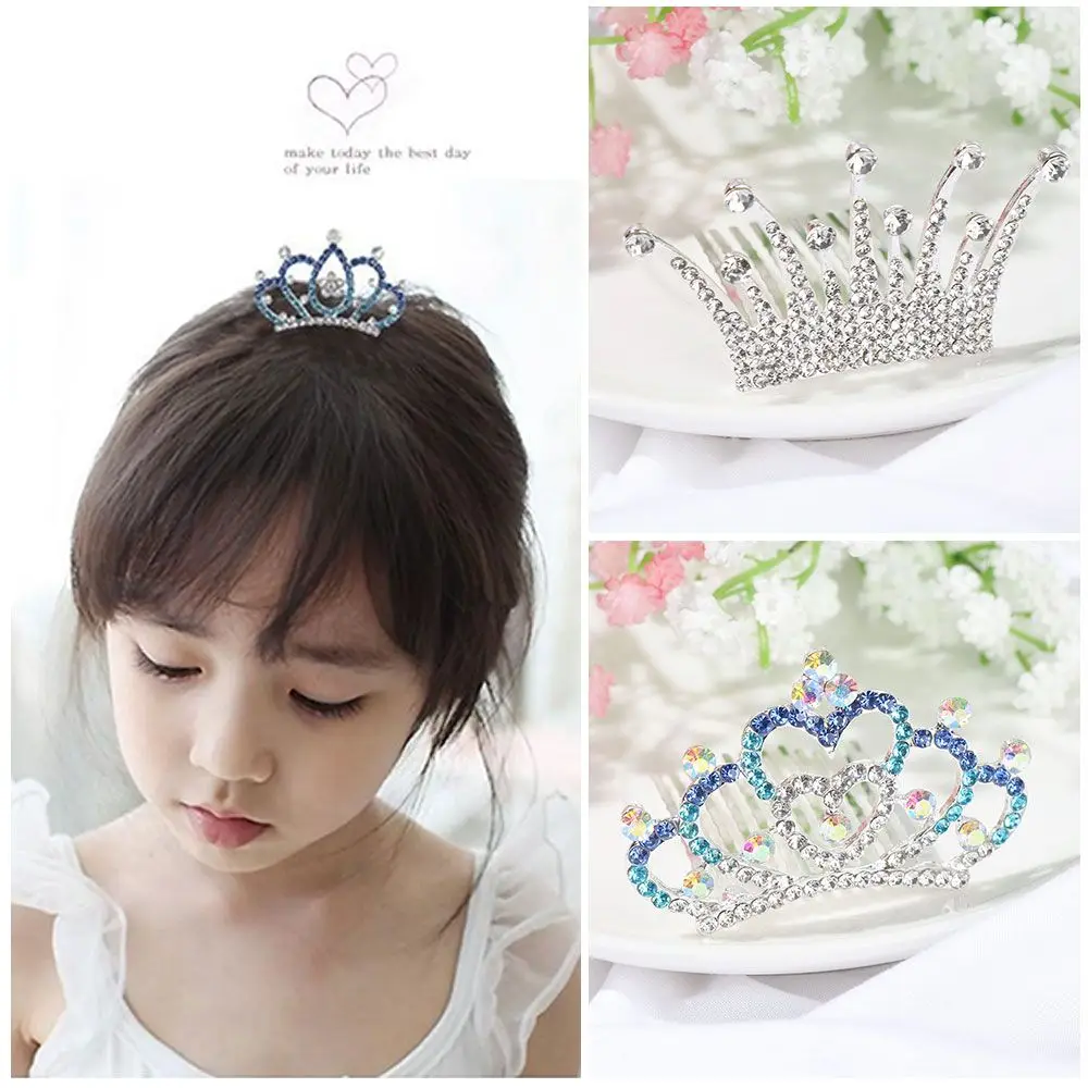 Lovely Birthday Present Princess Party Crown Comb Children\'s Headwear Hairpin Rabbit