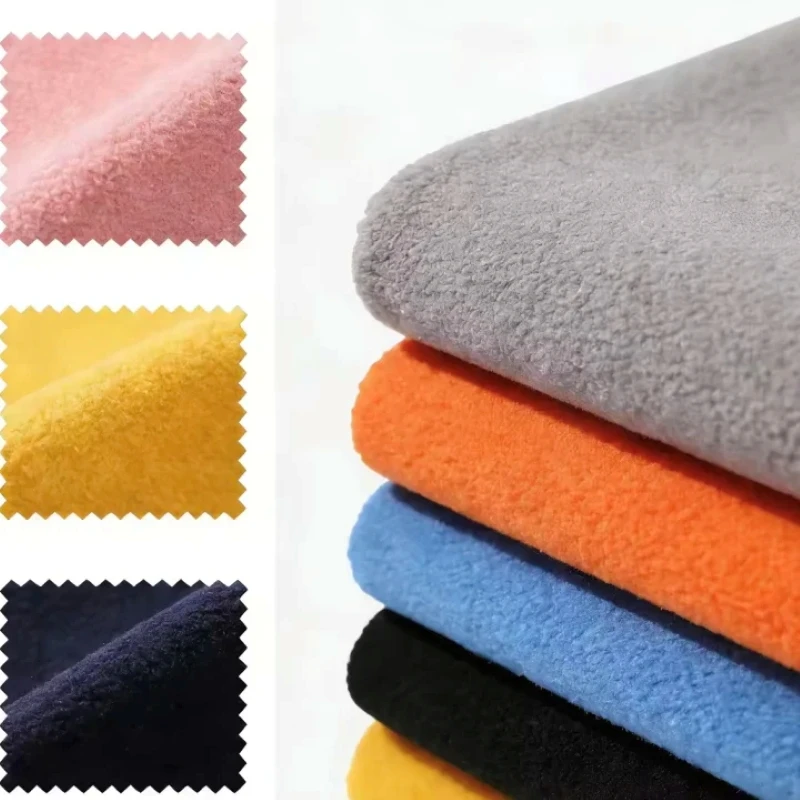 Tela Polar Cálida y Cómoda, Tela de Forro Polar Resistente al Desgaste para Coser Ropa, Mantas, Textiles para el Hogar, Suministros de Invierno