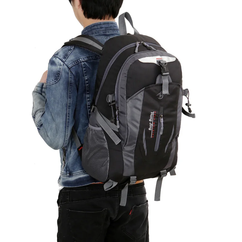 Sacs à dos de voyage étanches en nylon de qualité pour hommes et femmes, sacs d\'escalade, sac à dos de randonnée, sac d\'école de sport en plein air