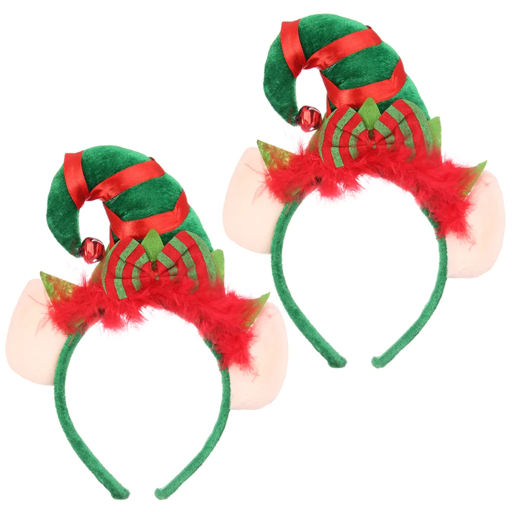 2Pcs Adorable Hair Bands Elements Headband Decors Decorative Hairband Decorations Hair Supply elements hair band