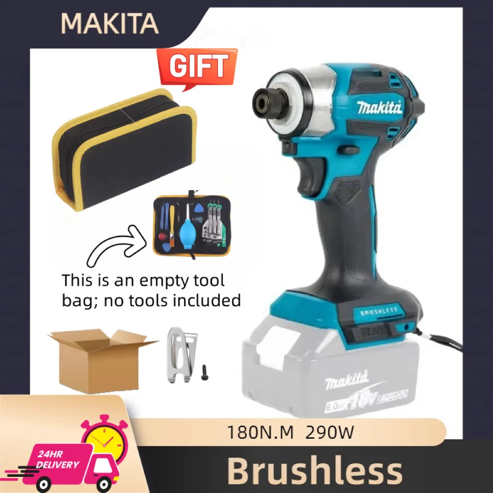 Makita 18V tools wireless Electric drill DTD172/173 Cordless Compact Screwdriver Electric Impact wrench for Household power tool