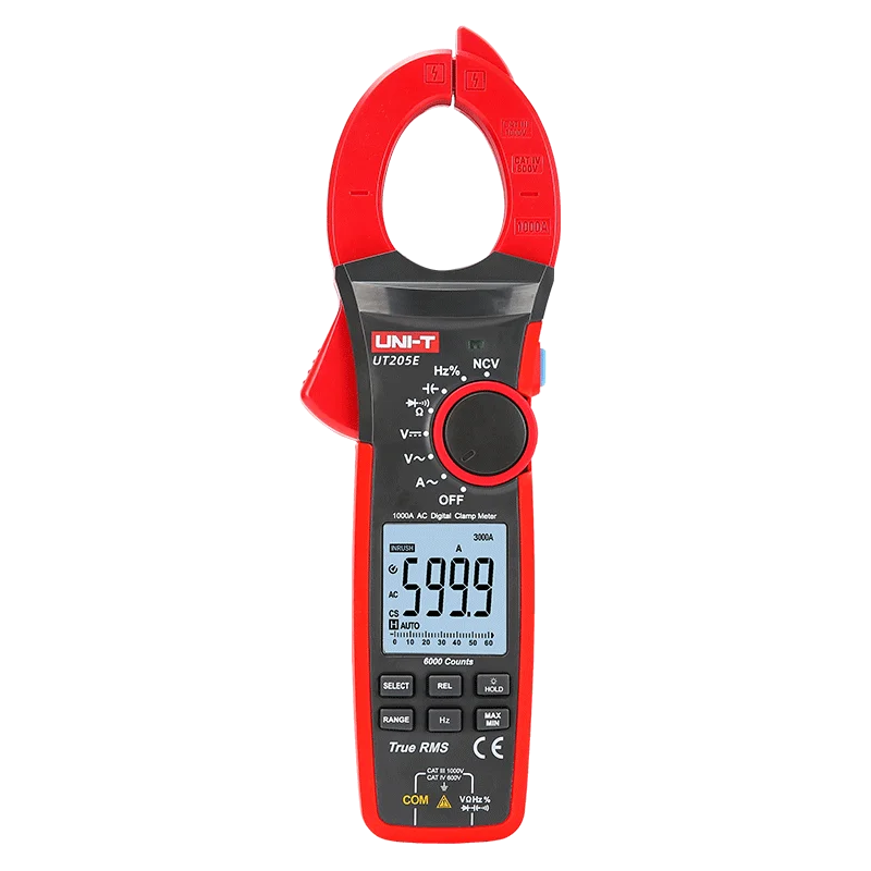 UNI-T 1000A True RMS Digital Clamp Meter 1000V AC DC Voltmeter Pliers Ammeter UT206B UT207B UT208B Inrush Current LPF ACV Test
