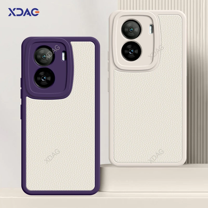 

Luxury Lamb Skin Phone Case Cover for VIVO iQOO Z7 Z7X Z7S Z7i Pro 5G Soft Classic Leather Shockproof Original Back Shell Fundas