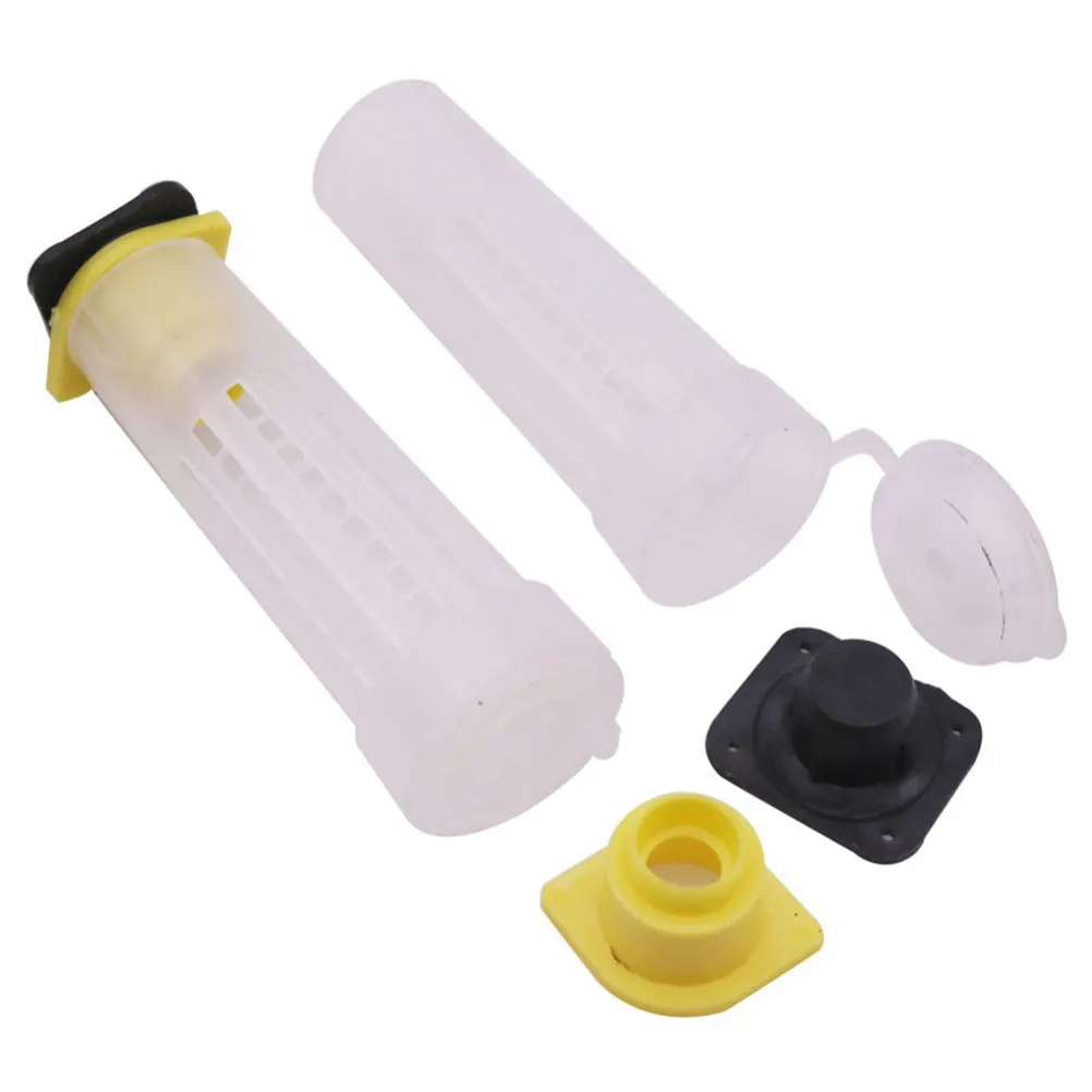 30Pcs Cover Plastic Shield Cap for Egg Laying Beekeeper Essential Tool Queen Beekeeping Supplies