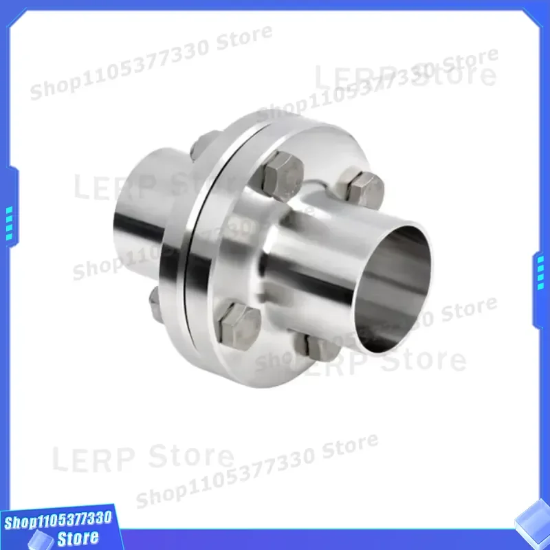 DIN11864 Hygienic Aseptic Joint Flange for Rail Welding Stainless Steel Sanitary Pipe Fittings Industrial Connection