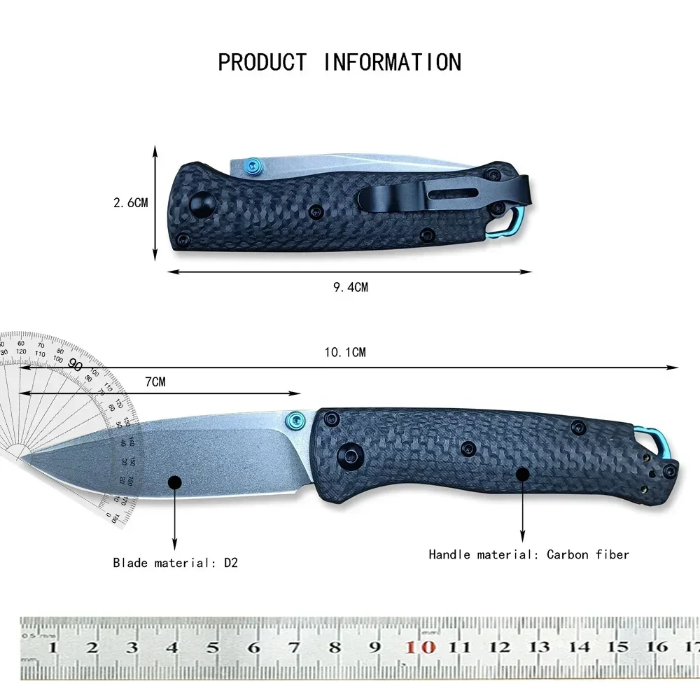 متعددة الوظائف البسيطة Bugout سكين للفرد S30V شفرة ألياف الكربون مقابض في الهواء الطلق الصيد السكاكين التكتيكية بقاء جيب EDC أداة