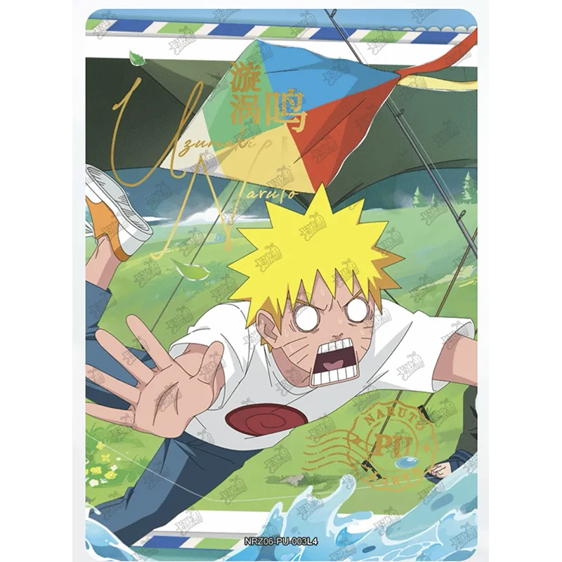 KAYOU Naruto PU 01-08 Series NRZ06 Anime Card Hatake Kakashi Haruno Sakura Character Collection Card Birthday Kids Toy Game Gift