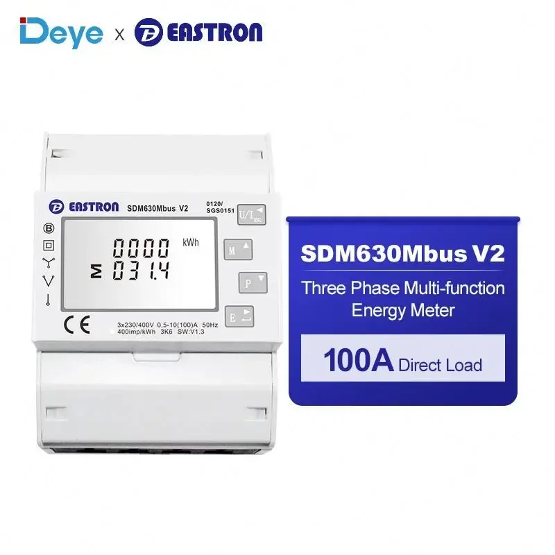 DTSU666 Low Voltage Modular DIN Rail Products Three Phase DIN-Rail Meter