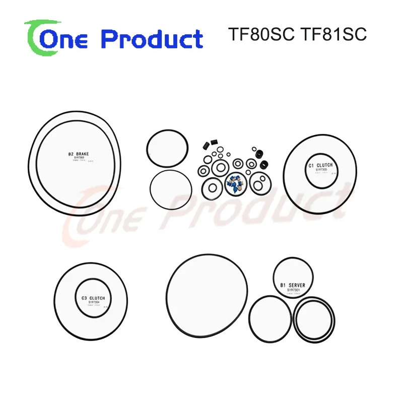 

Комплект уплотнений автоматической коробки передач TF80SC TF81SC, комплект резиновых уплотнительных колец, комплект прокладок для ремонта коробки передач, уплотнение, запасные части K197A