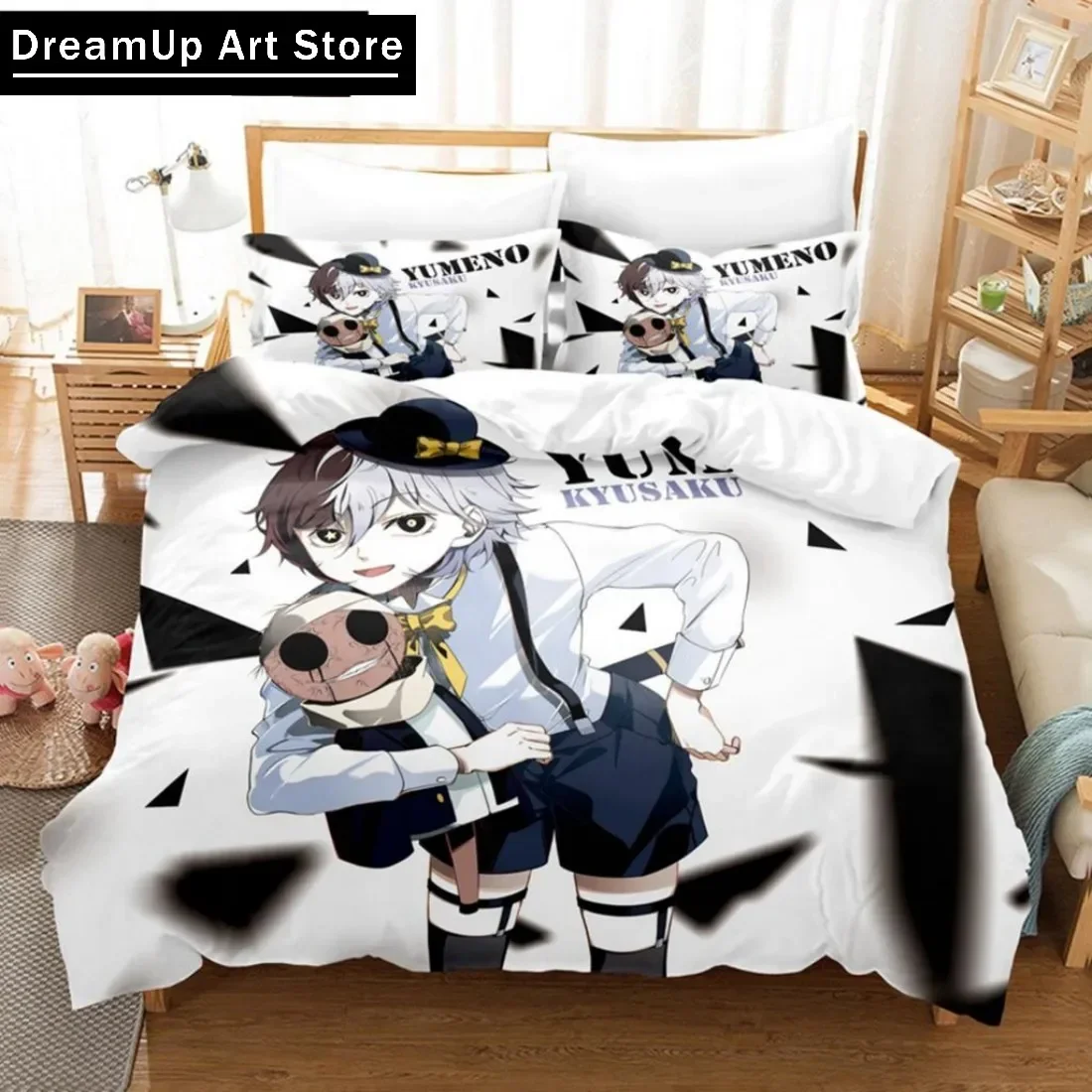 

Anime Bungo Stray Dogs Bedding Sets Nakahara Osamu Duvet Cover Bed Set Quilt Cover Twin Single Queen King Size Boys Adult