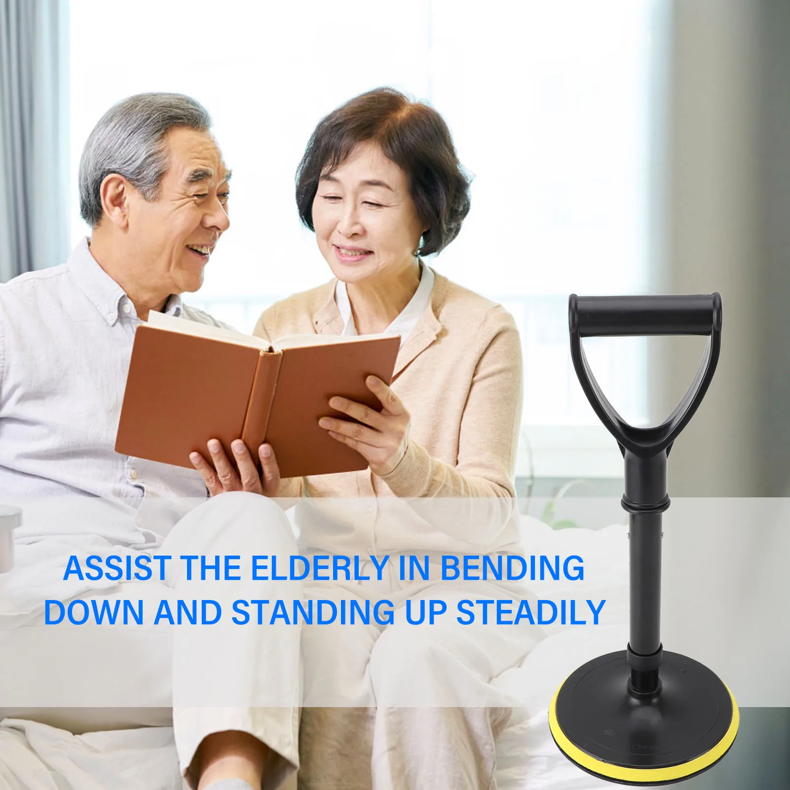 Senior Standing Aid Tool Portability Standing Aid Device Standing Assistance Adjustable Handicap Accessories for Daily Living