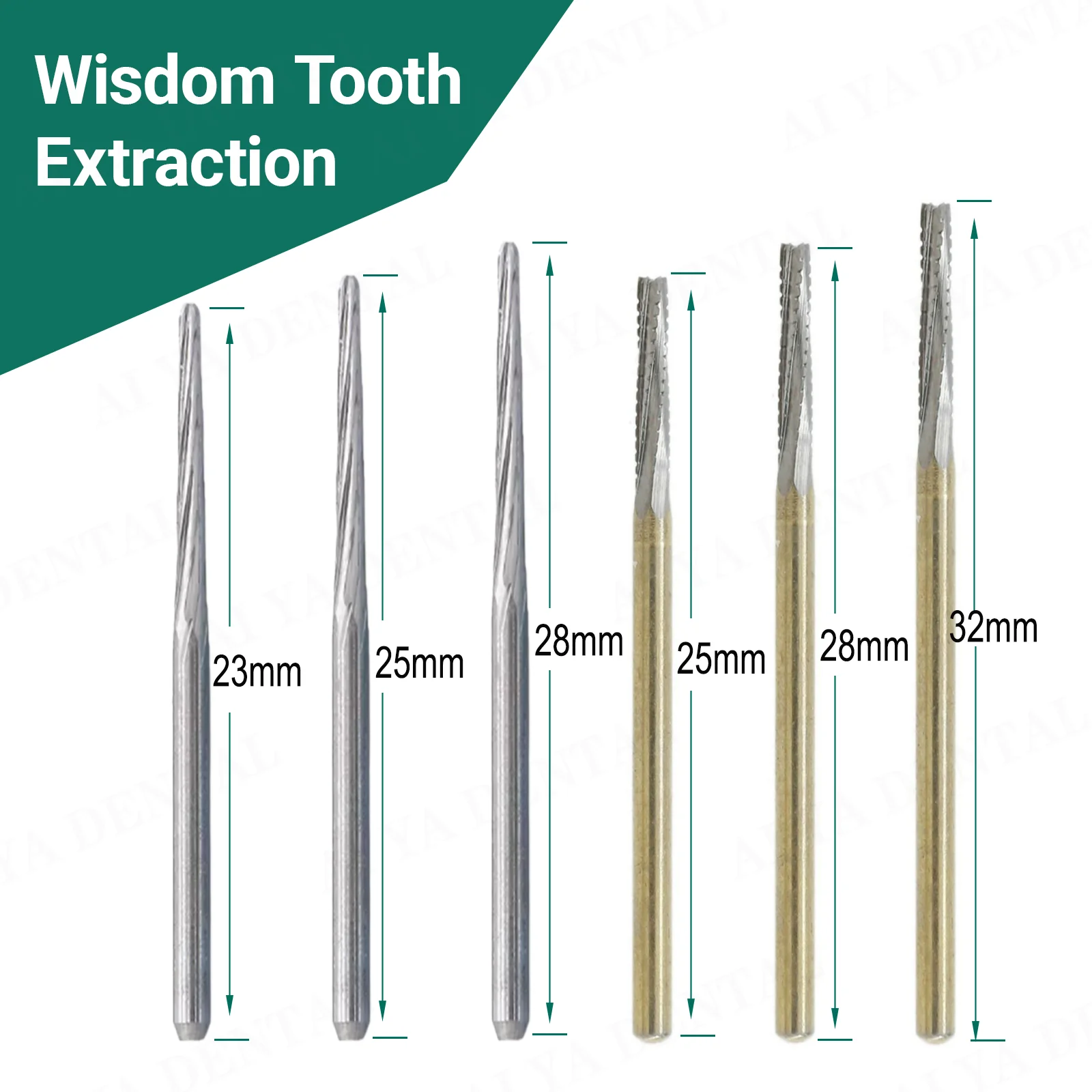 FG 1.6 موجة أزيز الأسنان عالية السرعة كربيد التنغستن الحفر FG 702LL طب الأسنان الفراولة ل قبضة يد بسرعة عالية أداة طبيب الأسنان #2