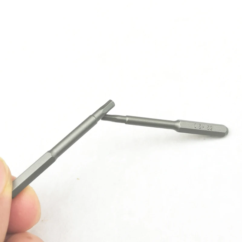 Imagem -06 - Hex Shank Magnetic Micro Driver Bits Grupo H2.0 H2.5 Chave de Fenda h4 x 45 mm Elétrico mm Opcional 12 Pcs Lote Novo