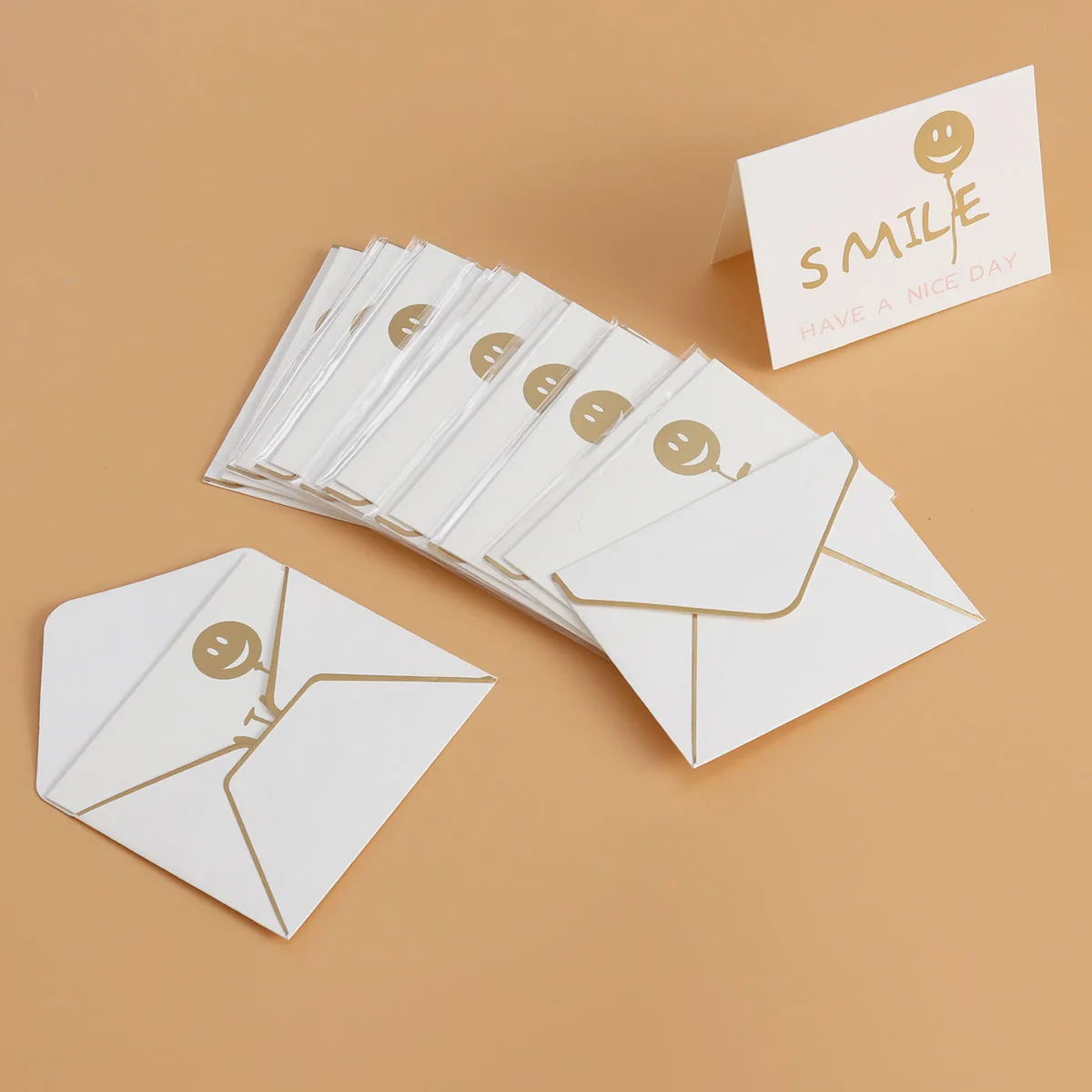 

10Pcs Premium Greeting Cards Blank Blessing Notes with Envelopes Design for Expressing Warm Wishes to Loved Ones