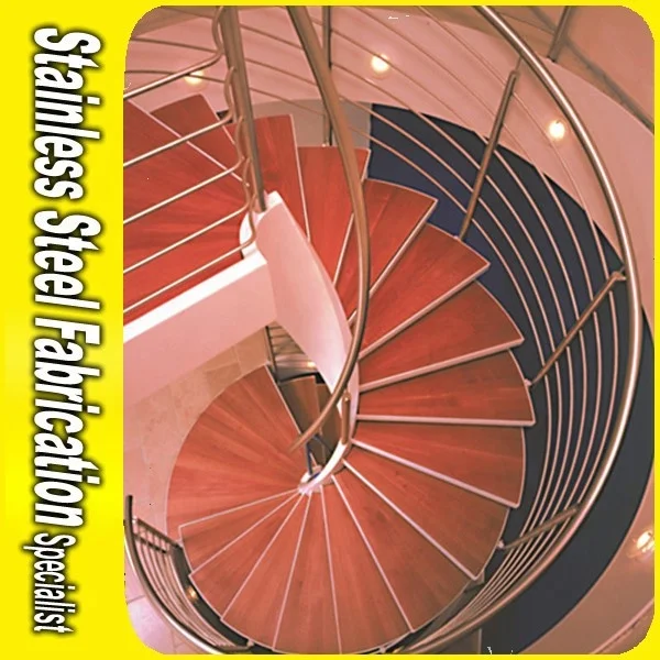 Personalizzazione Scale a spirale prefabbricate in acciaio inossidabile durevole ecologico di alta qualità Scala estensibile dal design moderno