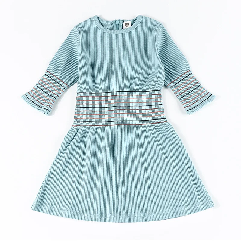 dress for girls childhood dress girls dresses cotton outfit family matching clothes girl dress back hidden zipper winter