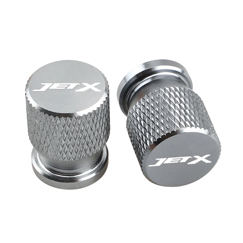 2PCS For SYM JET X 150 125 Motorcycle Tire Valve Air Port Stem Cover Cap Plug CNC Accessories JETX150 JETX125 2023-2024