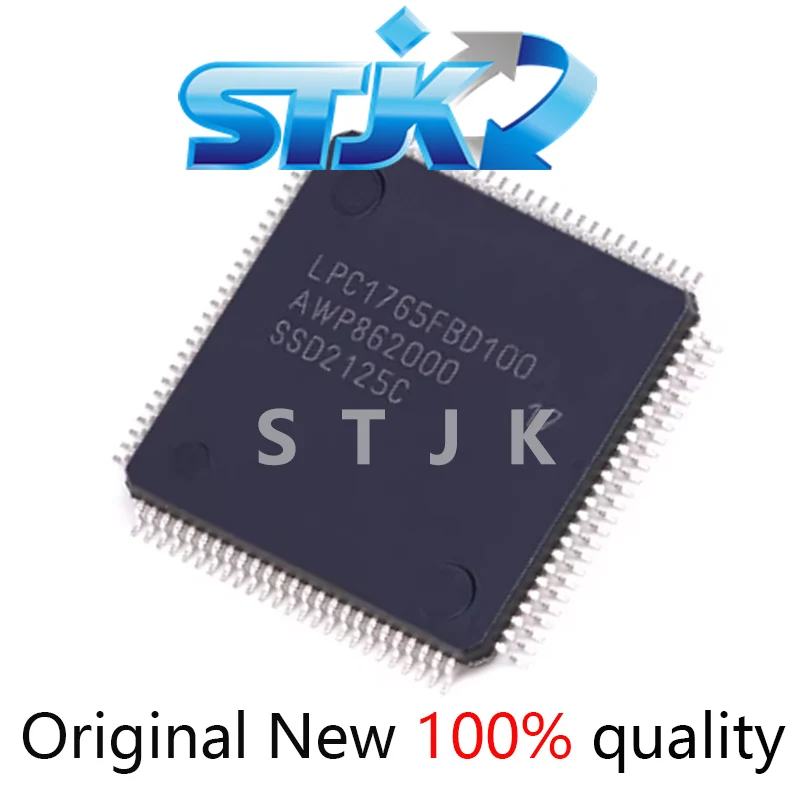 

LPC1765FBD100K IC MCU 32BIT 256KB FLASH 100LQFP