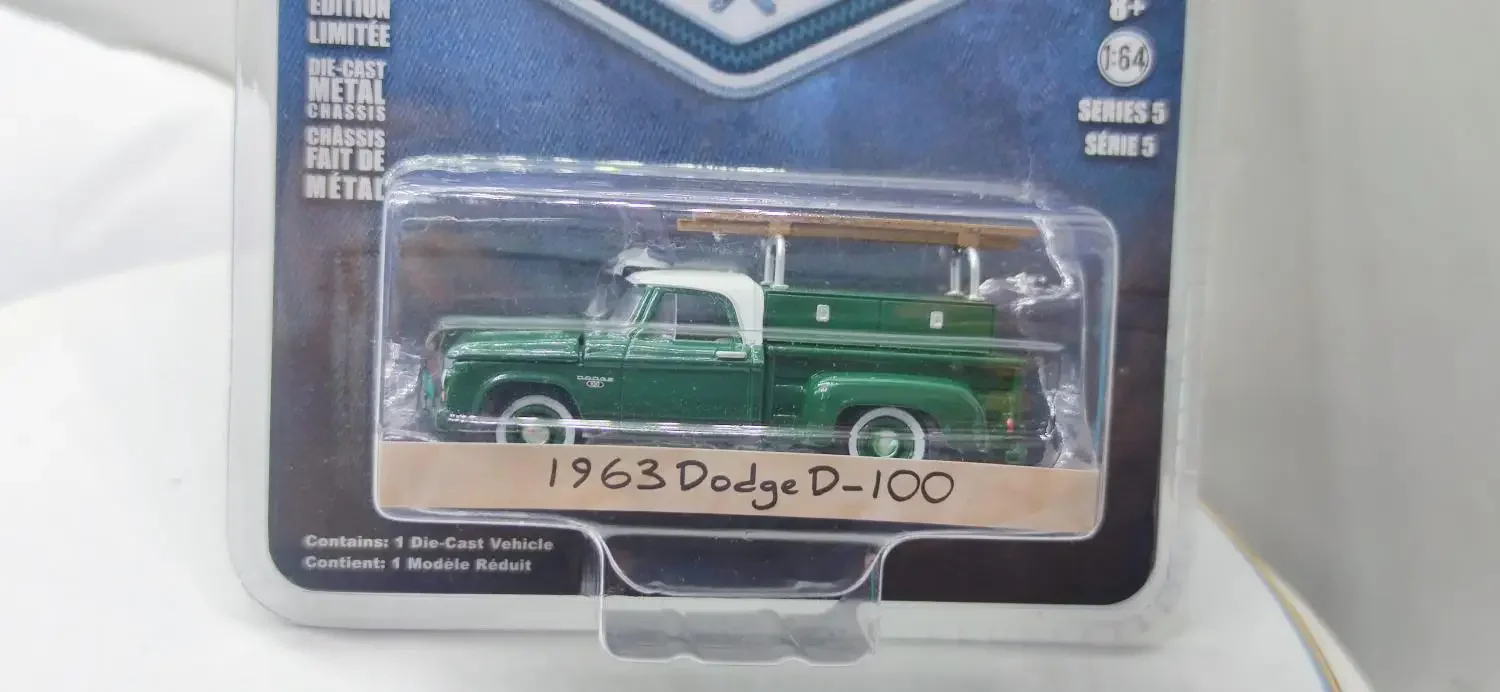 1: 64 1963 Dodge D-100 Green Machine Collection of car models