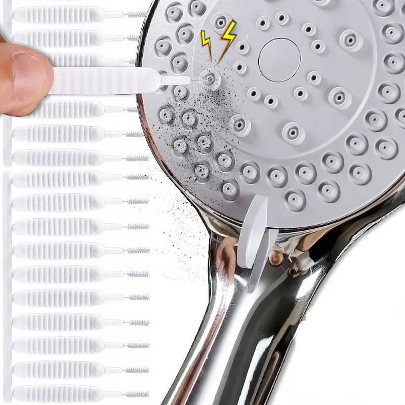 Pommeau de douche clavier téléphone portable, mini brosse à pores, outils, micro brosse en nylon, livres, petit trou, enlever la poussière, nettoyant bloqué