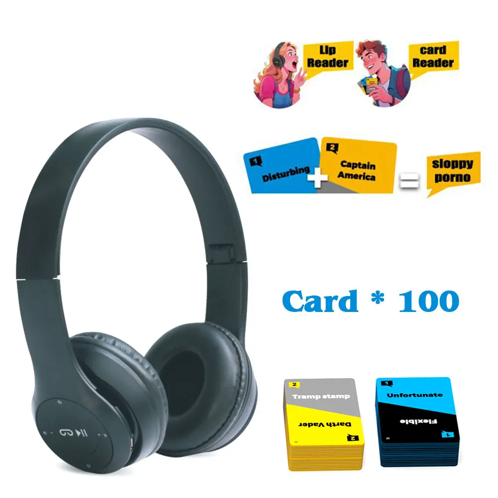 

Based On The Headphone Challenge Party Game for Kids and Adults