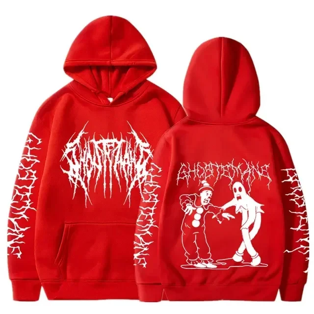 Ghostemane Hoodie Men's Women's Fashion Cotton Hip Hoodie Sweatshirt Men's Clothing Rapper Sweatshirt Gothic Jacket