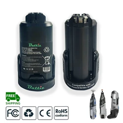 12V/10.8V 2.0Ah Replacement Li-ion Battery For Dremel Cordless Tool B812-01 B812-02 B812-03 8300 8200 8220 Rechargeable Battery