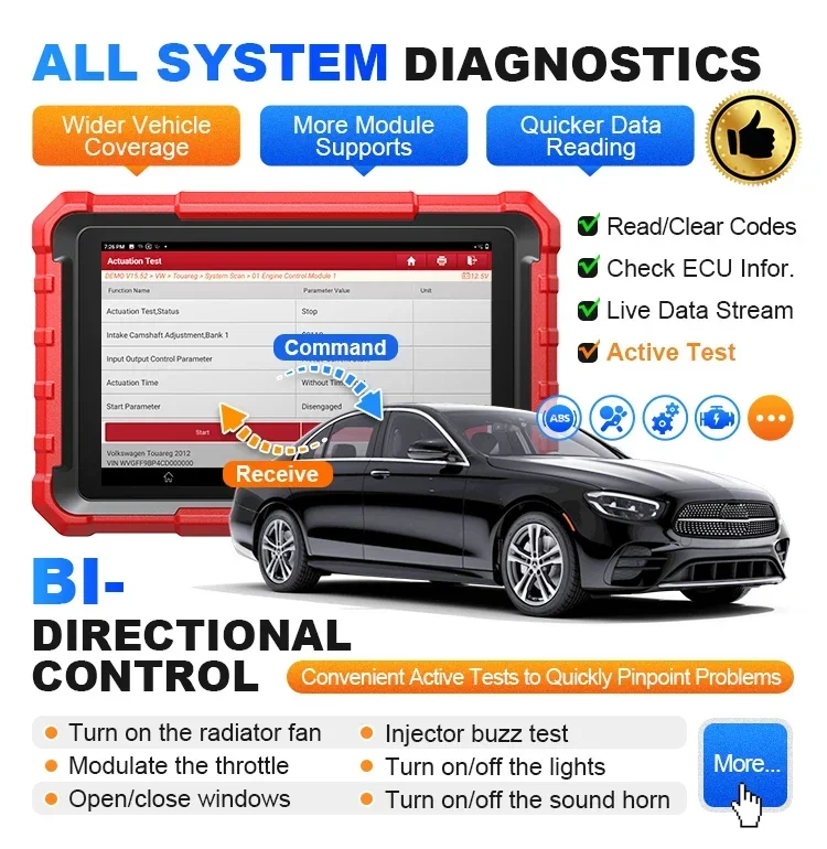 2024 LAUNCH X431 PROS ELITE X-431 PRO Car Diagnosis Machine Automotive Obd2 Vehicles Diagnostic Scanner Tools For All Cars