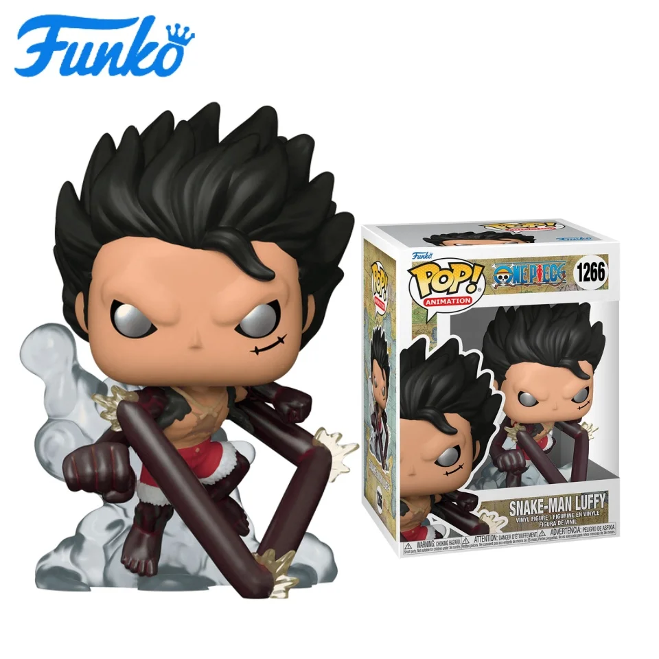 

Funko "Pop! Vinyl Animated Series Bubble Figures: One Piece — "Snake Man Luffy" - New Year's Gift - a Great Gift for Friends and Family for Christmas, New Year, and Birthdays, Pop Culture Decoration, Birthday Gift, Comic Book Collectibles, Officially Lice