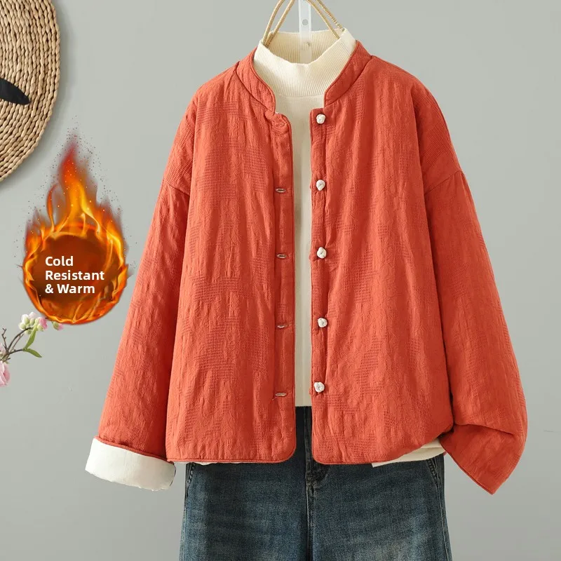 

Легкая хлопковая куртка для женщин, зимняя теплая двусторонняя куртка с карманами, маленький размер, хлопковое пальто в повседневном стиле