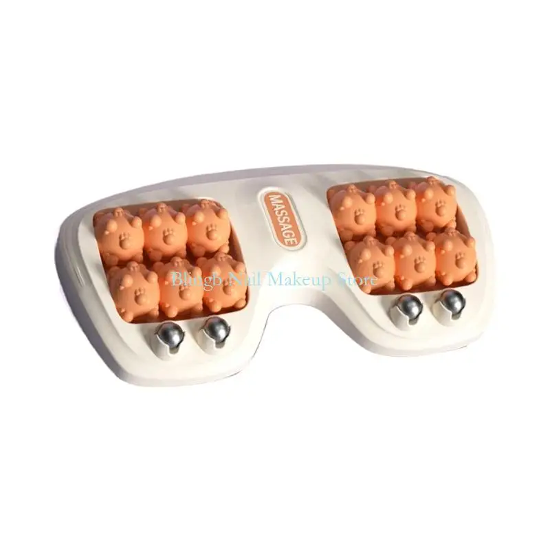 

28TA-переносной массажный ролик с двойным ножом, 2025 Новый двухсторонний массажный ролик для ног для облегчения дискомфорта от