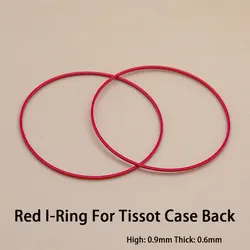 Rode Pakking I-Ring 33-42Mm Plastic Pakking Geschikt Voor Tissot Horloge Case Bottom Cover T035 Couturier 1853 Originele Andere