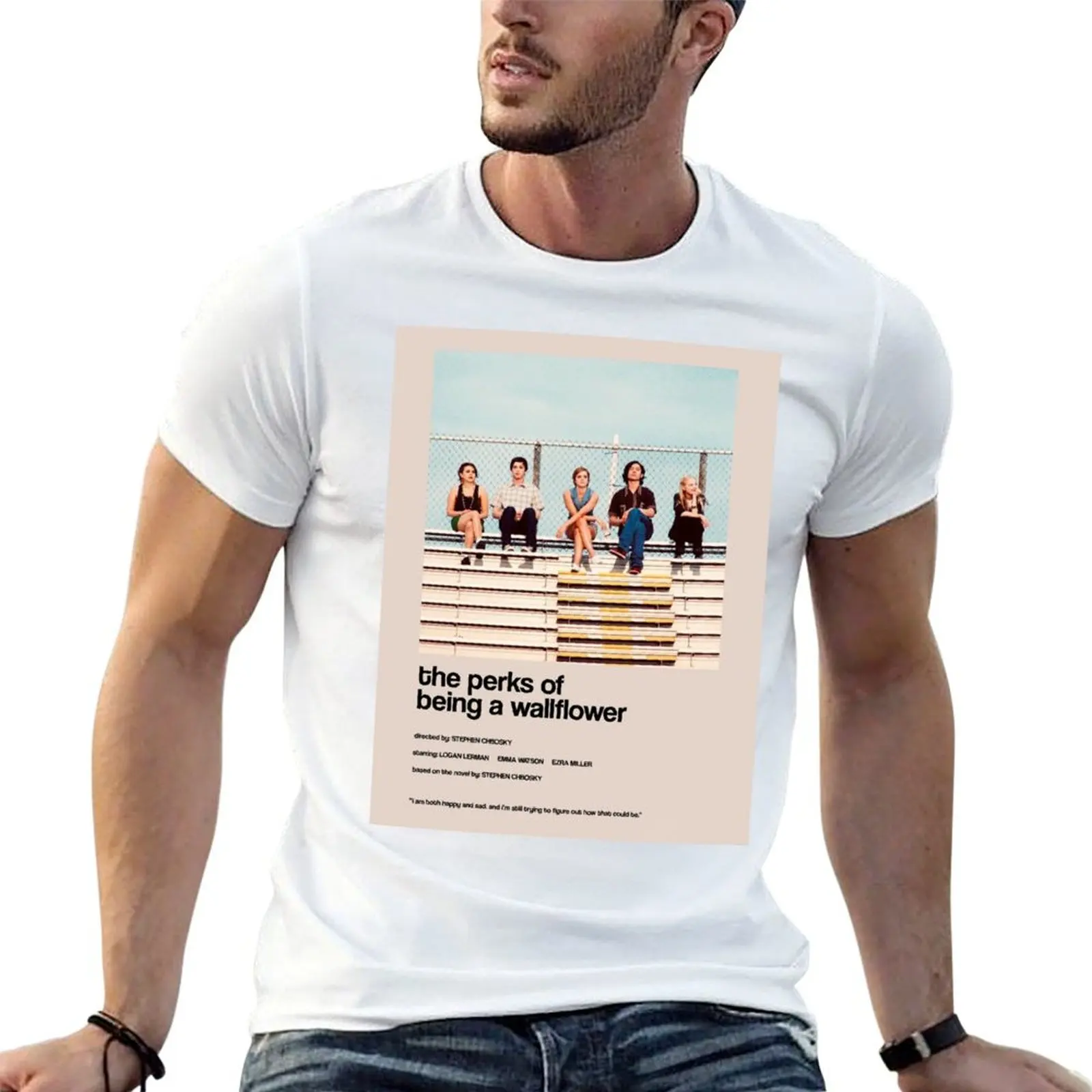 

Cover T-Shirt summer the Minimal man graphic t t shirt perks - being of man a wallflower Alternate shirt