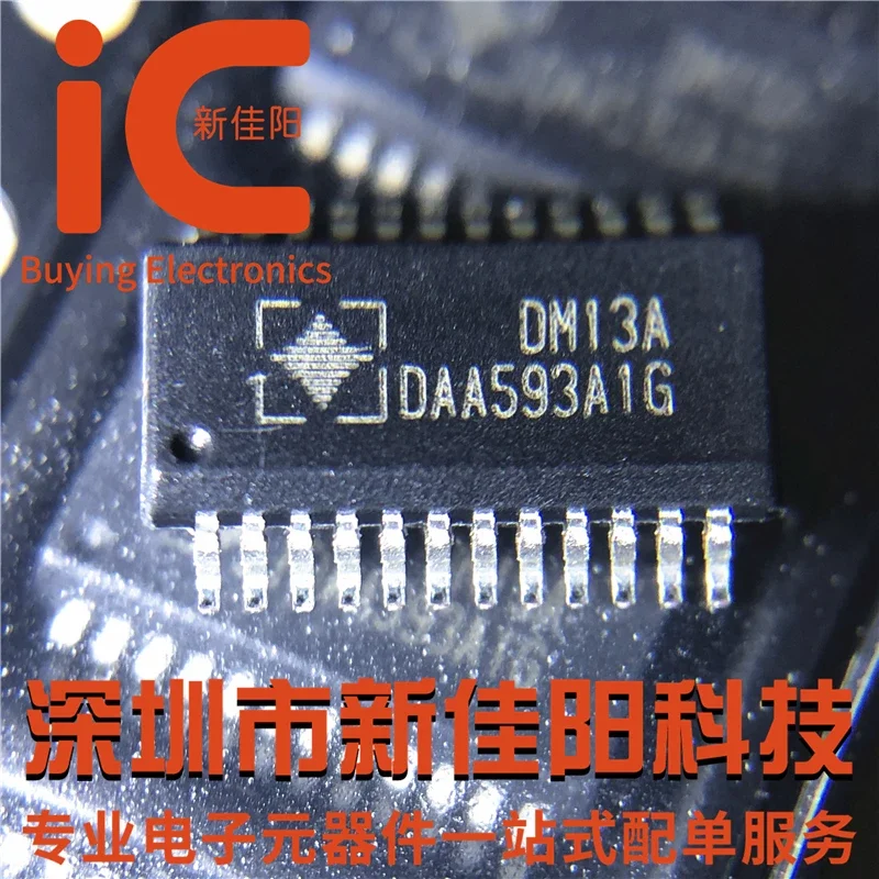 10PCS DM13A New SMD LED constant current driver IC 1.0MM Pitch SSOP-24 / DIP24