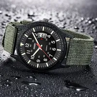 2024 Fashion Mens Watch Nylon Watches Luxury Men Quartz Calendar Date Wristwatch Relogio Masculino Часы Мужские Reloj Hombre