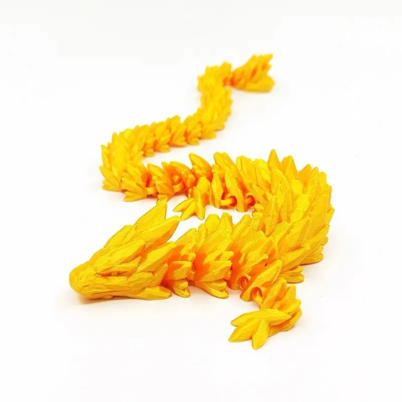 1 Stück 3D-gedruckte Edelstein-Drachenfigur – schillernde Kunststoff-Schreibtischdekoration, ideal für Schlafzimmer und Büro, perfektes Geschenk für Weihnachten