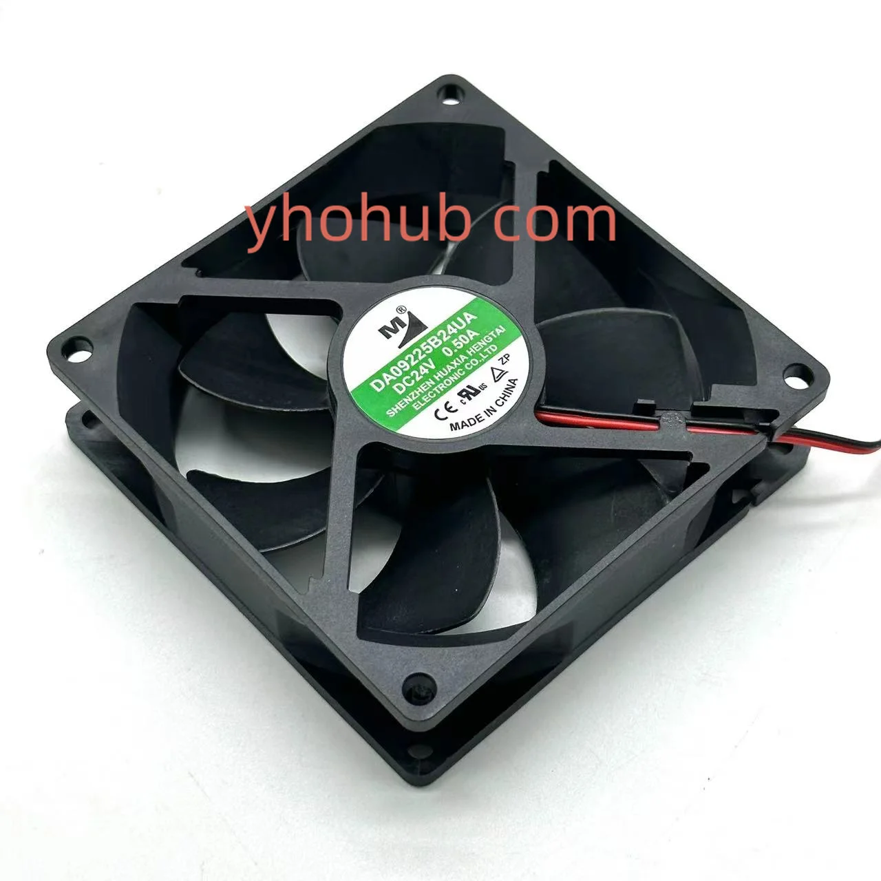 

M DA09225B24UA DC 24V 0.5A 92X92X25mm 2-Wire Server Cooling Fan