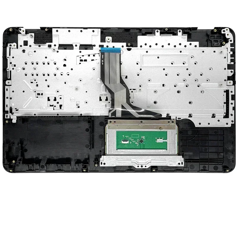 Imagem -05 - para o Pavilhão 15-au 15-aw 15-al Tpn-q172 Q175 Tampa Base Superior Teclado sem Luz de Fundo Case Novo do pc