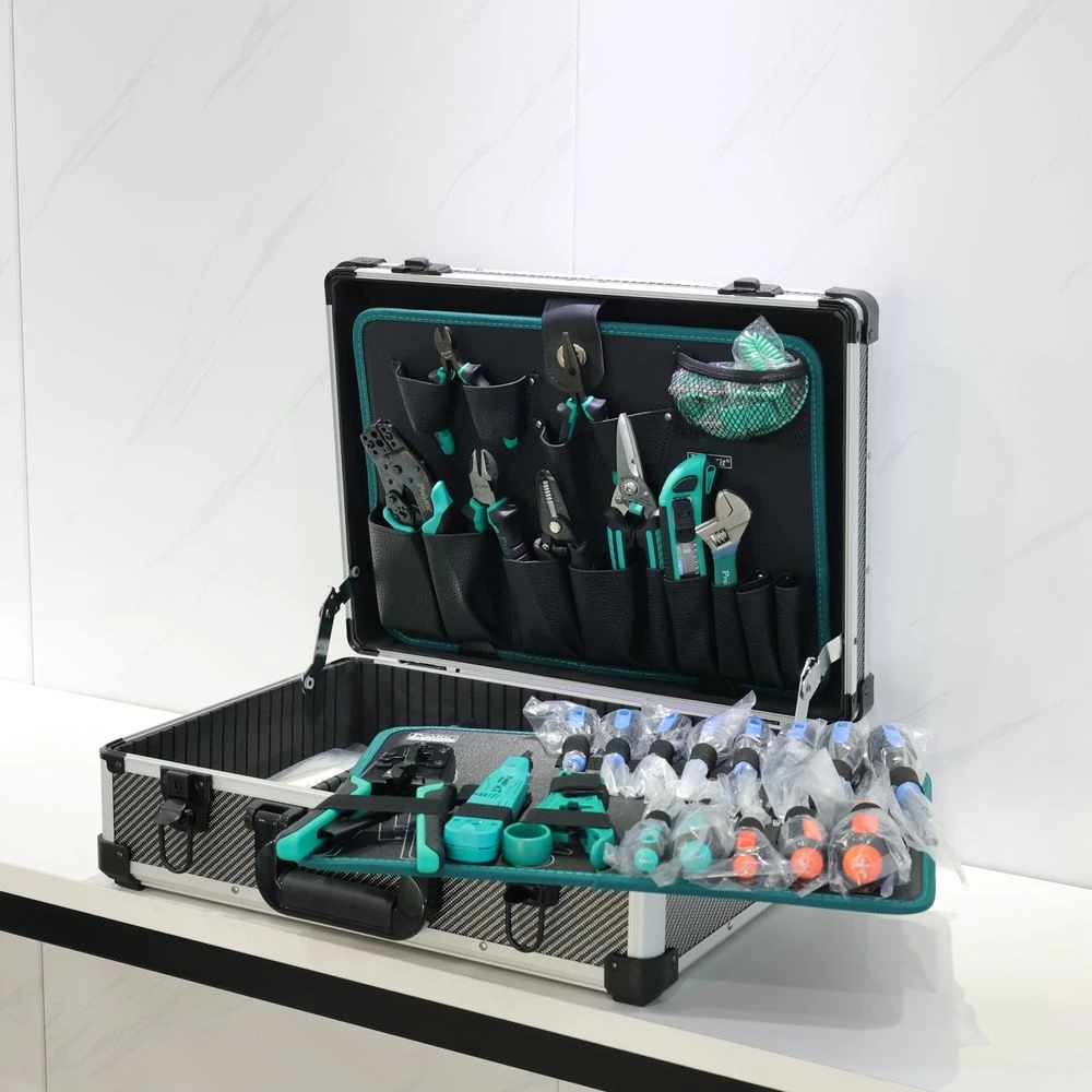 Proskit Pk-1938M Professional Network Computer Tool Set for Network Setup and Monitoring Installation and Testing