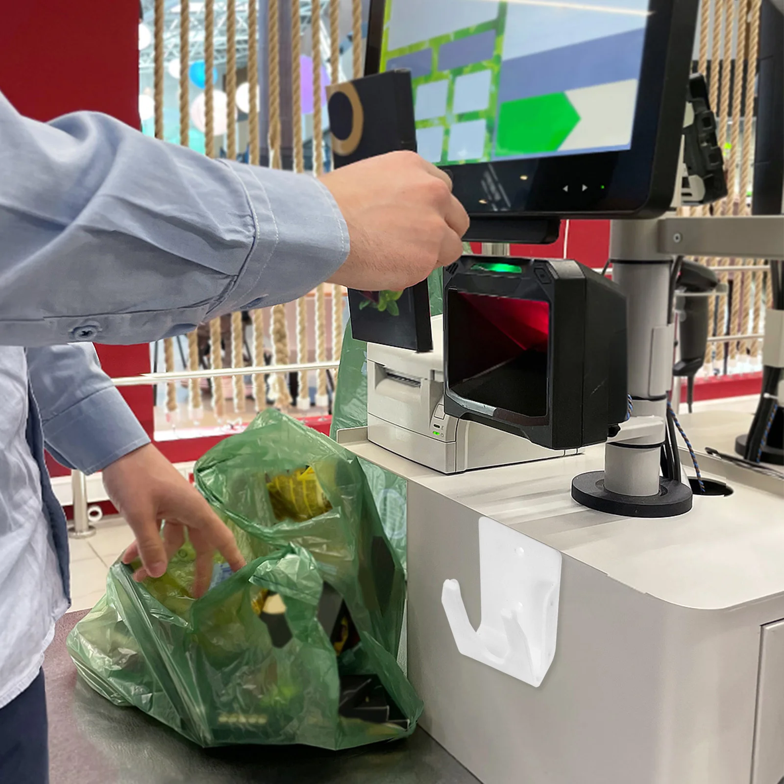 

Universal Scanner Holder Wall Mount Adjustable Bracket for Most Scanners Handheld Reader Desktop Wall Scanner Mount Holder